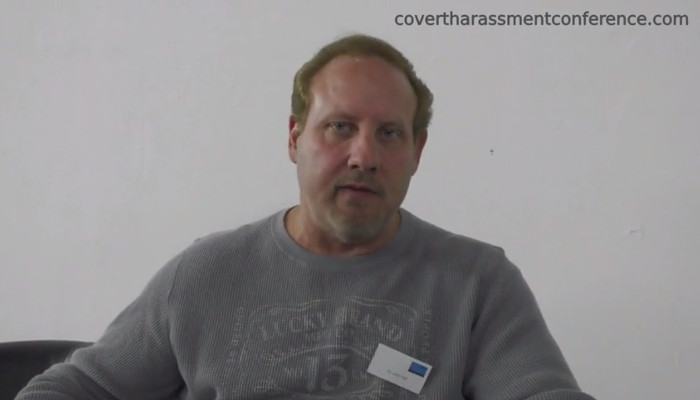 John Hall at the Covert Harassment Conference 2015 - Reflection