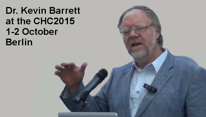 Dr. Kevin Barrett at the Covert Harassment Conference 2015, 1-2 October, Berlin