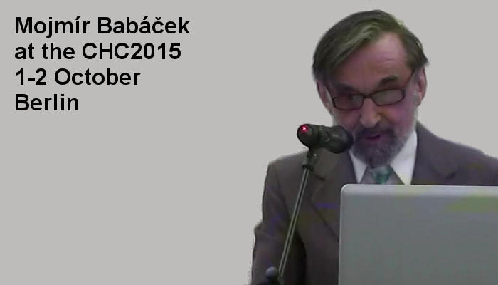 Mojmír Babáček at the Covert Harassment Conference 2015, 1-2 October, Berlin